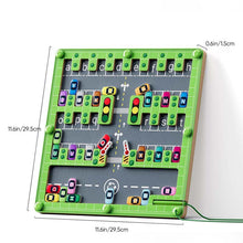Load image into Gallery viewer, Magnetic Alphabet Car Park Toy
