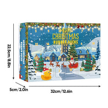 Load image into Gallery viewer, 24 Pcs Christmas Rubber Ducks Advent Calendar