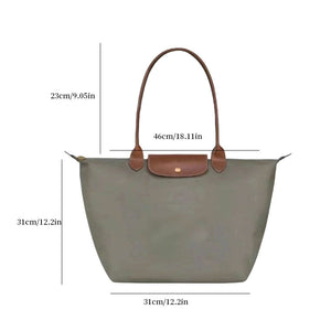 Nylon Dumpling Tote Bag