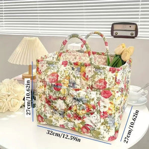 Boho Fabric Storage Basket