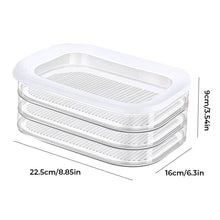Load image into Gallery viewer, 3 Layer Reusable Food Storage Container