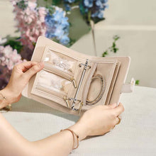 Load image into Gallery viewer, Luxury Leather Portable Jewelry Storage Book