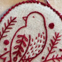 Load image into Gallery viewer, Hand Embroidery Christmas Ornaments Kit