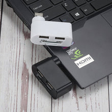 Load image into Gallery viewer, Rotatable USB Hub