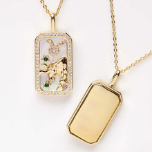 Load image into Gallery viewer, Zodiac Amulet Necklace
