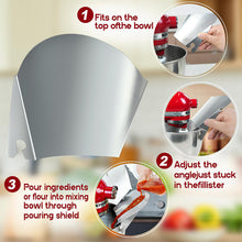Load image into Gallery viewer, Stainless steel pouring shield