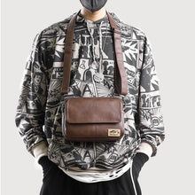 Load image into Gallery viewer, Square Vintage Messenger Bag