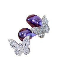 Load image into Gallery viewer, Bluetooth Headphones with Pearl Bow and Ear Clip