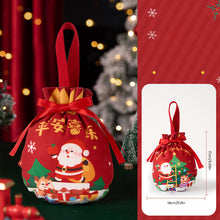 Load image into Gallery viewer, Christmas Apple Gift Bag