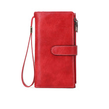 Load image into Gallery viewer, RFID Tri-fold Large Capacity Long Wallet