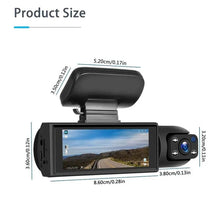 Load image into Gallery viewer, SAKER Front &amp; Rear Dashcam