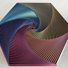 Load image into Gallery viewer, 🌀3D-Printed Fractal Fidget Hexagon