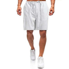 Load image into Gallery viewer, Casual Men&#39;s Casual Linen Shorts