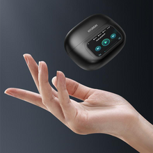 Load image into Gallery viewer, Clip-On Ear LCD Full Color Touch Screen Audio Wireless Headphones