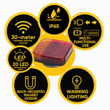 Load image into Gallery viewer, Sakerplus Wireless Trailer Lights Kit