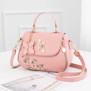 Fashion Embroidered Bucket Bag