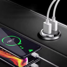 Load image into Gallery viewer, Metal Pull-Ring Invisible Fast Car Charger