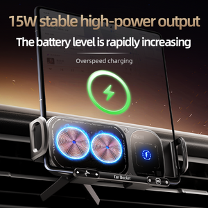 Wireless Charging Rotating Car Mount