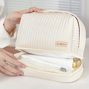 Cream Cake Cosmetic Bag