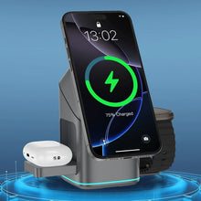 Load image into Gallery viewer, 3-in-1 Wireless Fast Charging Charger