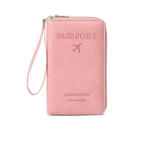 Load image into Gallery viewer, Multi-Functional RFID Passport Wallet