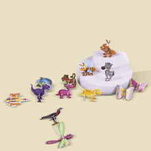 Load image into Gallery viewer, DIY 3D Creative Insect Paper Jigsaw Puzzle