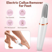 Load image into Gallery viewer, Dual Head Electric Feet Callus Remover