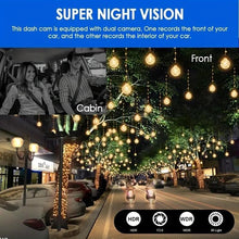 Load image into Gallery viewer, SAKER Front &amp; Rear Dashcam