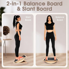 Load image into Gallery viewer, Sakerplus 6-Angle Slant Board &amp; Balance Board