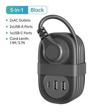 Load image into Gallery viewer, Sakerplus Compact Travel Power Strip
