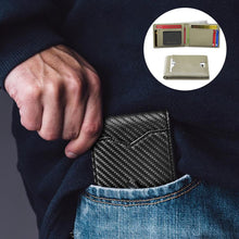 Load image into Gallery viewer, Men&#39;s Slim Wallet With RFID Blocking