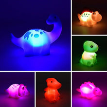 Load image into Gallery viewer, Glowing Dinosaur Shaped Bath Toy