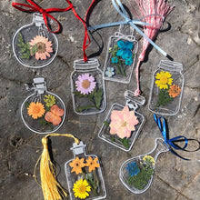 Load image into Gallery viewer, 🌸Dried Flower Bookmarks Set🌷