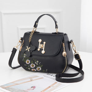 Fashion Embroidered Bucket Bag