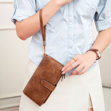 Load image into Gallery viewer, RFID Tri-fold Large Capacity Long Wallet