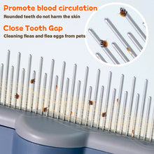 Load image into Gallery viewer, Long &amp; Short Tooth Stainless Steel Pet Comb