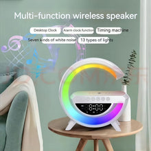 Load image into Gallery viewer, G-shaped Led Wireless Charging Speaker