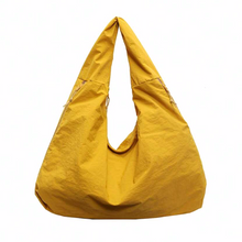 Load image into Gallery viewer, Women's Solid Color Textured Draped Tote Bag