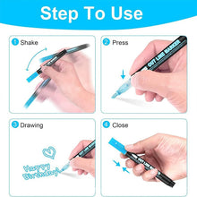 Load image into Gallery viewer, Dreamy Sparkle Dual-Line Contour Pen