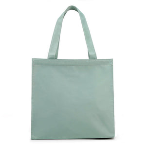Versatile Solid Color Handbag