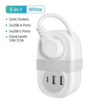Load image into Gallery viewer, Sakerplus Compact Travel Power Strip