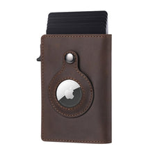 Load image into Gallery viewer, Multifunctional Wallet with Apple AirTag Case Cover Smart Anti-lost RFID Wallet