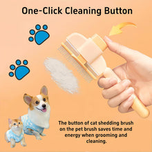 Load image into Gallery viewer, Long &amp; Short Tooth Stainless Steel Pet Comb