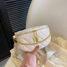 Load image into Gallery viewer, Versatile diamond plaid chest bag