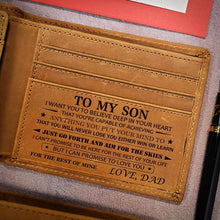 Load image into Gallery viewer, Engraved Genuine Leather Wallet