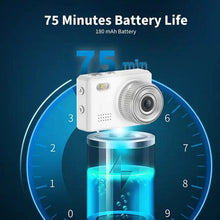 Load image into Gallery viewer, Compact Retro Mini Camera with LED Flash