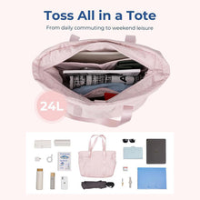 Load image into Gallery viewer, Women Tote Bag Shoulder with Yoga Mat Buckle