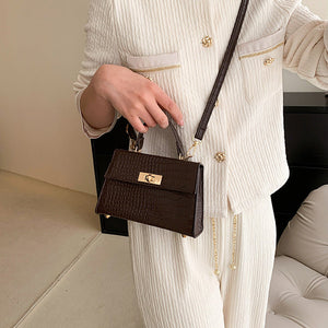 Fashionable Shoulder Crossbody Small Square Bag
