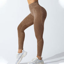 Load image into Gallery viewer, Women's Solid High Waist Sports Leggings