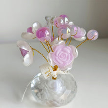 Load image into Gallery viewer, Crystal Rose Car Ornament